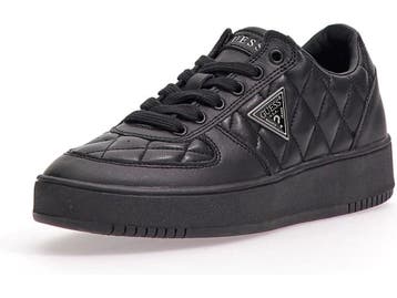 Guess Sidny - Lage sneakers - Imitatieleer - Zwart - Maat 39, Verzenden, Zo goed als nieuw