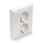 Stopcontact | Jung | AS500 (Inbouw, Randaarde, Wit), Verzenden, Nieuw