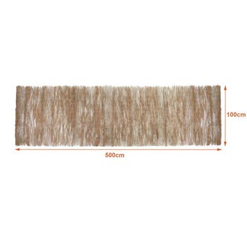 casa.pro Heidemat Brielle schutting 0,9kg/m² tuinscherm 5x1, Verzenden, Nieuw