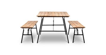 Tuintafel Inklapbaar  Vernon  Acacia  180x90 cm  Garden Inte, Tuin en Terras, Tuinstoelen, Verzenden, Nieuw