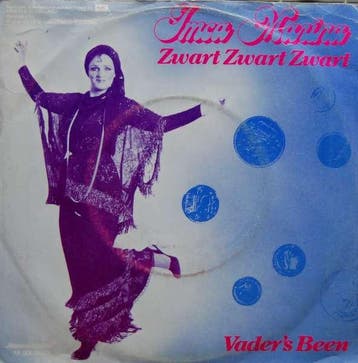 vinyl single 7 inch - Imca Marina - Zwart Zwart Zwart / V..., Verzenden, Zo goed als nieuw, 7 inch, Nederlandstalig