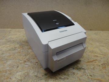 TOSHIBA TEC B-EV4D Barcode Label Printer with label Cutter -, Ophalen of Verzenden, Gebruikt, Toshiba