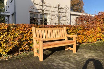 Rockwood® Tuinbank Massief Grenen 1.40m inclusief montage, Ophalen of Verzenden, Nieuw, Hout