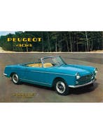 1961 PEUGEOT 404 CABRIOLET LEAFLET FRANS, Boeken, Nieuw, Peugeot, Author