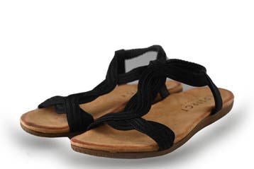 Dolcis Sandalen in maat 41 Zwart, Dolcis, Verzenden, Zwart, Sandalen of Muiltjes