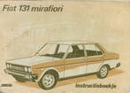 1975 Fiat 131 Mirafiori Instructieboekje Nederlands, Verzenden