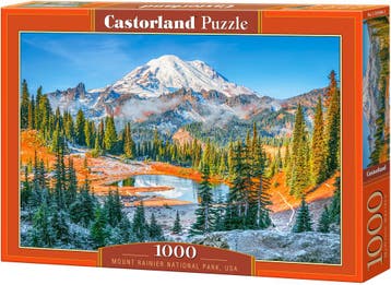 Mount Rainier National Park - USA Puzzel (1000 stukjes) |, Hobby en Vrije tijd, Denksport en Puzzels, Verzenden, Nieuw