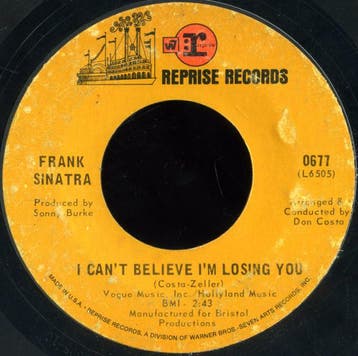 vinyl single 7 inch - Frank Sinatra - I Cant Believe Im..., Cd's en Dvd's, Vinyl Singles, Verzenden, Zo goed als nieuw, 7 inch