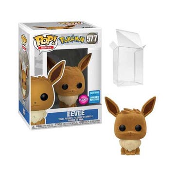 Funko Pop  Pokemon  Eevee Flocked 577 [2020 Wonderous  ], Verzamelen, Poppetjes en Figuurtjes, Verzenden, Nieuw