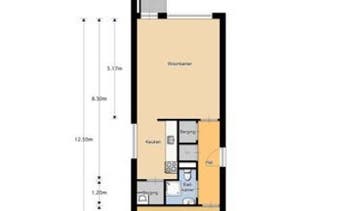 Te Huur 2 Kamer Appartement Wederikpad In Amsterdam, Huizen en Kamers, Huizen te huur, Direct bij eigenaar, Appartement, Amsterdam
