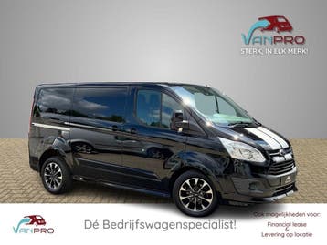 Ford Transit Custom 2.0 TDCi 170PK Automaat SPORT Dealeronde, Automaat, Gebruikt, Euro 6, Zwart