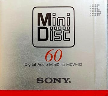 Sony MiniDisc - 60 Minuten - MDW60 (Nieuw), Verzenden, Nieuw