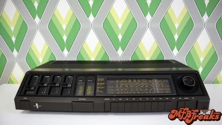 Philips 22RH743 MFB receiver - Geserviced - 2 jaar garantie, Audio, Tv en Foto, Versterkers en Receivers, Refurbished, Minder dan 60 watt