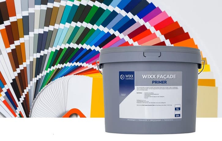 Wixx Façade Primer 10L, Doe-het-zelf en Verbouw, Verf, Beits en Lak, Verf, Overige kleuren, Nieuw, 5 tot 10 liter, Verzenden
