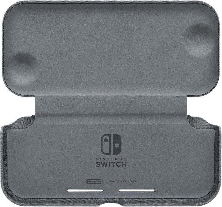 Nintendo Switch Lite Flip Cover - Grijs, Spelcomputers en Games, Spelcomputers | Overige Accessoires, Verzenden