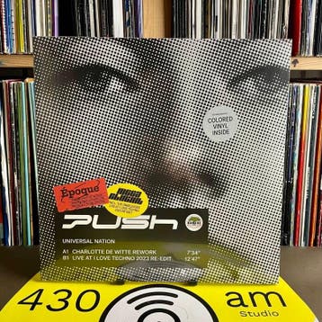 Push - Universal Nation (Charlotte De Witte Rework), Ophalen of Verzenden, Nieuw in verpakking, 12 inch