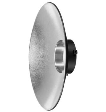 30cm - Reflector met Bowens aansluiting -  Zilver - Godo..., Nieuw