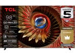 Tcl - MINI-LED 90-99 Ultra HD 4K TV - 98 inch, Audio, Tv en Foto, Televisies, Overige merken, Verzenden, Nieuw, 100 cm of meer