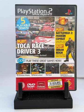 playstation 2 official magazine uk demo disc toca race Drive, Verzenden, Gebruikt