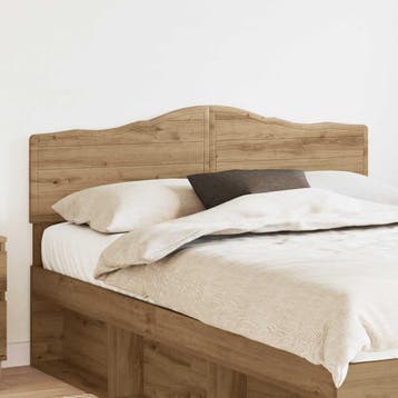 vidaXL Hoofdbord Artisan Eiken Bewerkt hout, Verzenden, Nieuw, Bruin, Hout