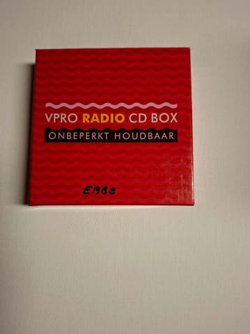 VPRO radio cd box onbeperkt houdbaar, Cd's en Dvd's, Verzenden, Nieuw in verpakking