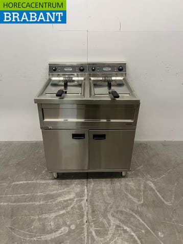 RVS Combisteel Dubbele Friteuse 2 x 12 liter 2 x 400V Horeca, Ophalen of Verzenden, Nieuw zonder verpakking