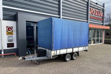 Plateauwagen met huif Vlemmix 2011, Ophalen, Zo goed als nieuw