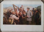 ZHANG ZINI - CINA - PROPAGANDA CINESE - MURA DACCIAIO - MAO