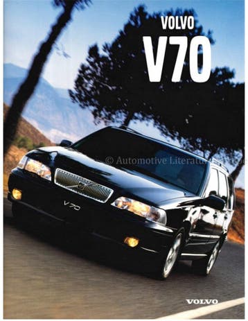 1997 VOLVO V70 BROCHURE ENGELS, Boeken, Nieuw, Volvo, Author