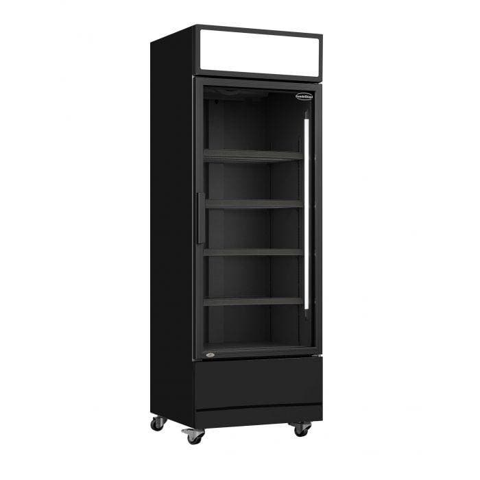 Glasdeur Koelkast 360L – Zwart FCU-370 BL, Zakelijke goederen, Horeca | Keukenapparatuur, Koelen en Vriezen