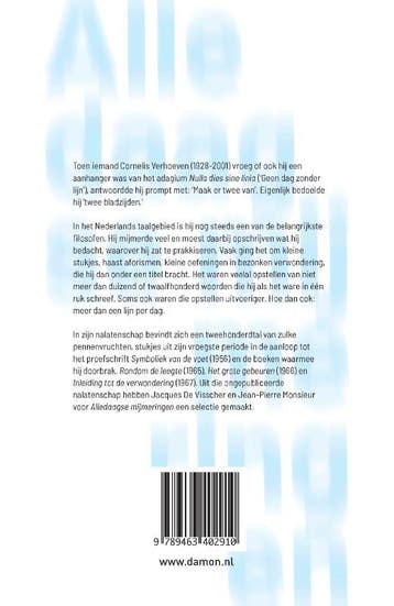 Alledaagse mijmeringen 9789463402910 Cornelis Verhoeven, Verzenden, Zo goed als nieuw, Cornelis Verhoeven
