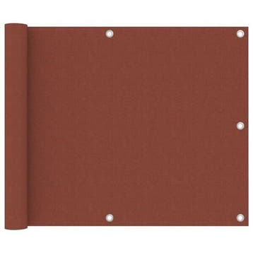 Windscherm Balkon Terracotta | 32% Korting, Tuin en Terras, Tuinschermen, Overige materialen, Ophalen of Verzenden, Zo goed als nieuw