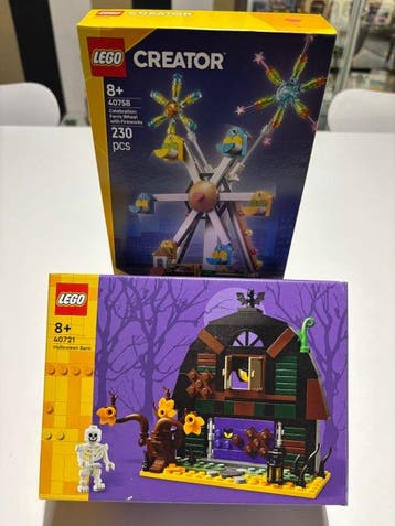 Lego Set - Seasonal, Creator - Creator 40758; Halloween Barn, Nieuw