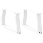 vidaXL Salontafelpoten 2 st V-vormig 50x(30-31,3) cm staal, Verzenden, Nieuw