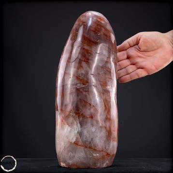 Natuurlijke rode vuurkwarts Vrije vorm- 6630.52 g