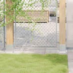 vidaXL Spokkels vierkant 12 st gegalvaniseerd staal, Verzenden, Nieuw