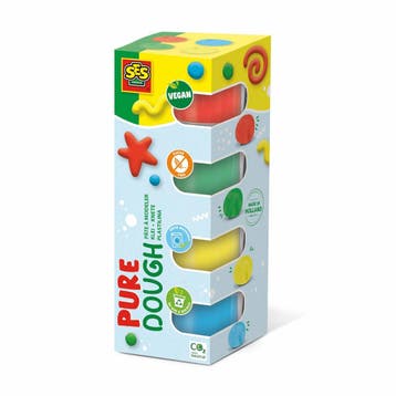 SES - 00511 - Feel good klei - Pure (4x90gr), Kinderen en Baby's, Speelgoed | Educatief en Creatief, Verzenden, Nieuw, Knutselen