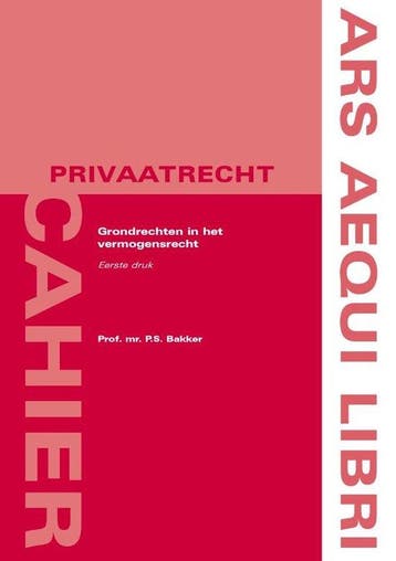 9789493199941 Ars Aequi Cahiers - Privaatrecht - Grondrec..., Verzenden, Zo goed als nieuw, Sjoerd Bakker