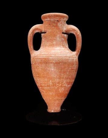 Oud-Romeins Terracotta - Amforen met sigillata - 3e eeuw na