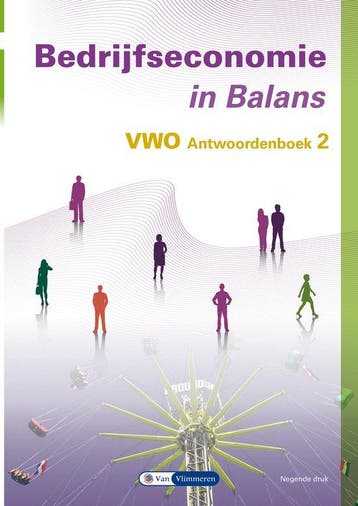 9789462874237 Bedrijfseconomie in Balans Vwo Antwoordenbo..., Verzenden, Zo goed als nieuw, Sarina van Vlimmeren