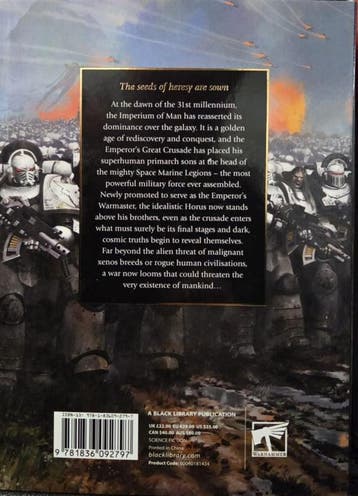 The Horus Heresy Saga - Horus Rising (HB) (Warhammer nieuw), Ophalen of Verzenden, Nieuw