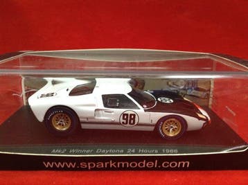 Spark 1:43 - Model raceauto - ref. #43DA66 Ford GT40 MkII, Nieuw