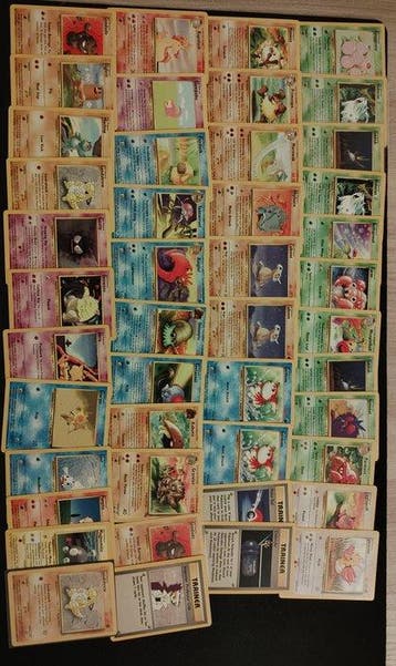 Pokémon - 60 Mixed collection - WOTC - Base set, Jungle,, Nieuw