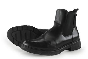 S.oliver Chelsea boots in maat 40 Zwart, Verzenden, Zwart, Overige typen, Zo goed als nieuw