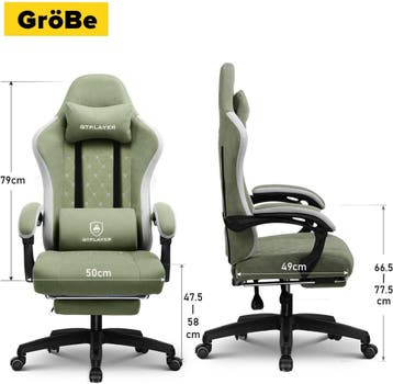 Ergonomische Bureaustoel -  Office Chair - Gamestoel - Volwa, Huis en Inrichting, Woonaccessoires | Overige, Verzenden, Zo goed als nieuw