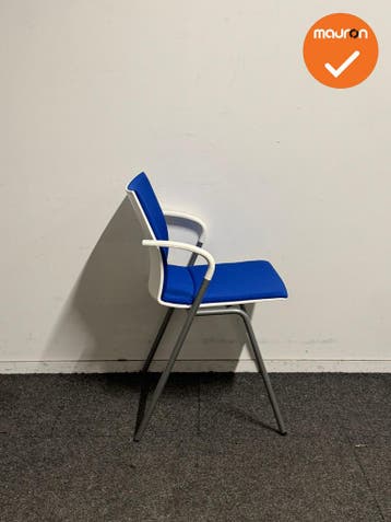 Set van 6 - Ahrend 463 - Gekleurde nieuwe stoffering - Grijs, Zakelijke goederen, Vergader- of Presentatieruimte, Ophalen of Verzenden