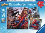 Spiderman in Actie Puzzel (3x49 stukjes) | Ravensburger -, Verzenden, Nieuw