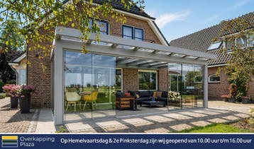 ULTRALINE overkapping Aluxe LAAGSTE PRIJSGARANTIE, Nieuw, Veranda
