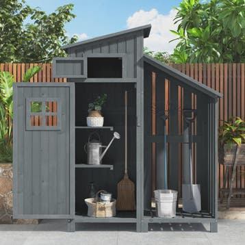 Houten Tuinkast - Duurzaam & Waterdicht - Ideaal voor Tuin,, Verzenden, Nieuw