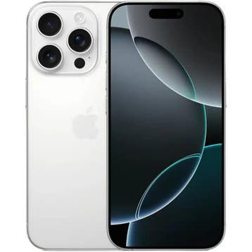 Refurbished iPhone 16 Pro 256GB Titanium Wit, Telecommunicatie, Mobiele telefoons | Apple iPhone, Verzenden, Nieuw